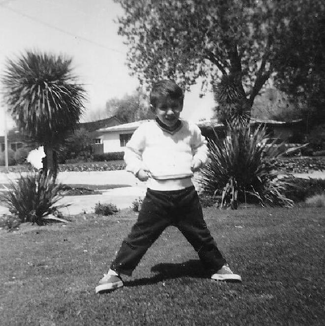 Mini-Mitnick, circa 1967 at home in SoCal